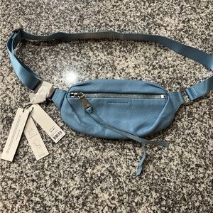 Aimee Kestenberg Blue Belt Bag